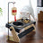Adjustable Height Ceramic Pet Feeding Bowl with Metal Stand for Cats and Dogs