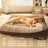 Removable washable dog bed for medium and large dogs, detail photo 5
