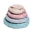Round plush pet bed for dogs and cats, donut nest, view 2