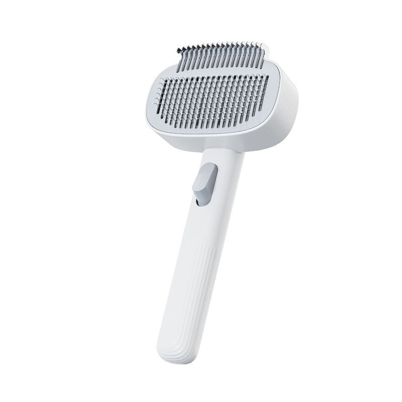 Stainless Steel Dog Comb for Gentle Detangling and Shedding