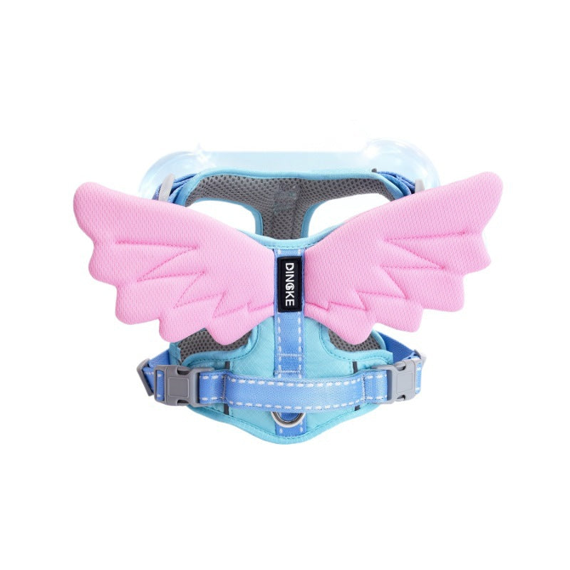 Angel wings dog harness, ideal for walks, parties and photos