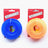 Squeaky tyre shaped TPR dog chew toy in several colours, view 4