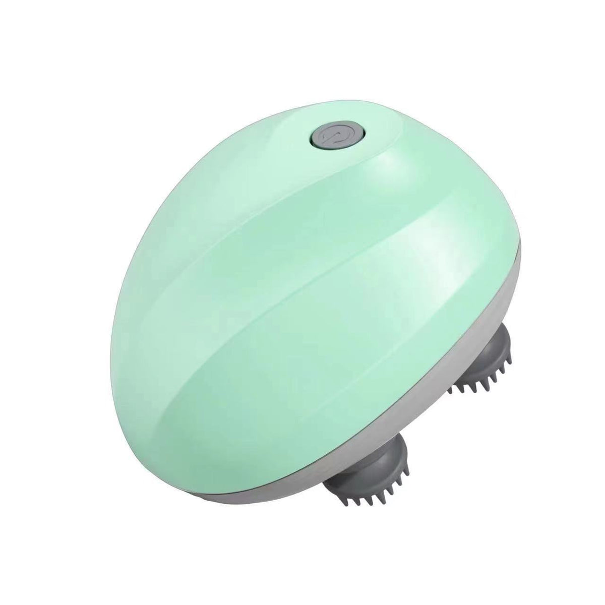 White electric octopus pet massager brush with soft bristles, photo 5