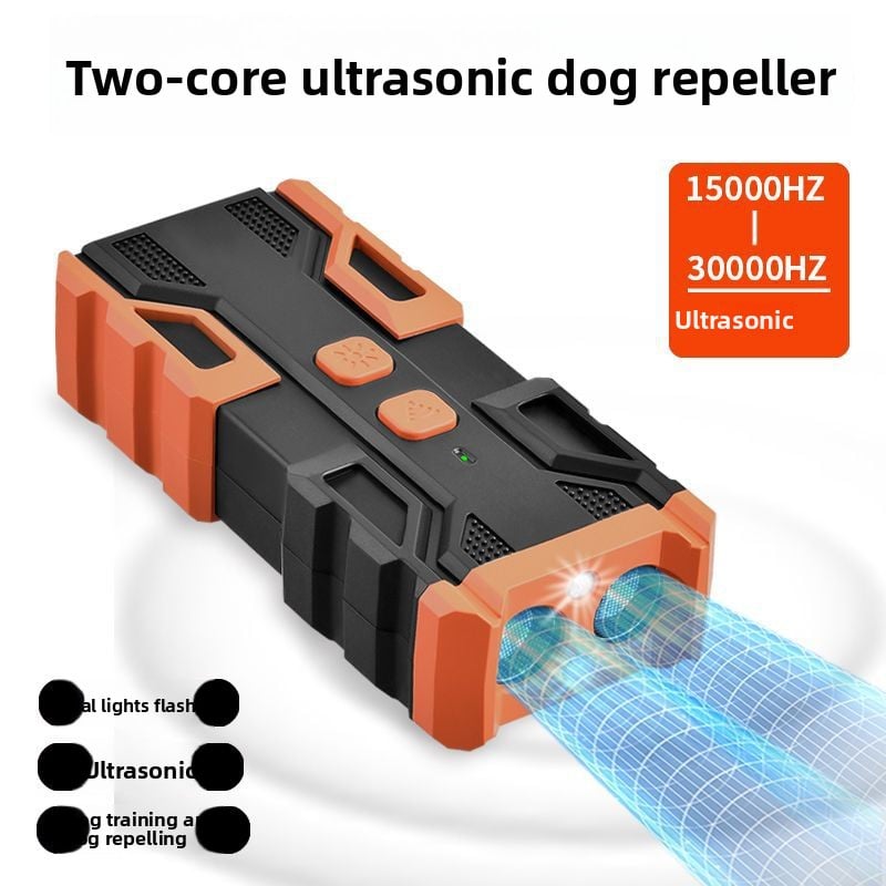 Ultrasonic Dog Bark Deterrent, Handheld Anti-Bark Trainer