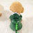 Flannel dinosaur costume for cats and small dogs, in Green Dinosaur, image 3
