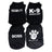 Lightweight printed dog vest T-shirt in polyester, in use with a pet
