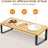 Elevated wooden cat feeding stand with three bowls, photo 2 of 5