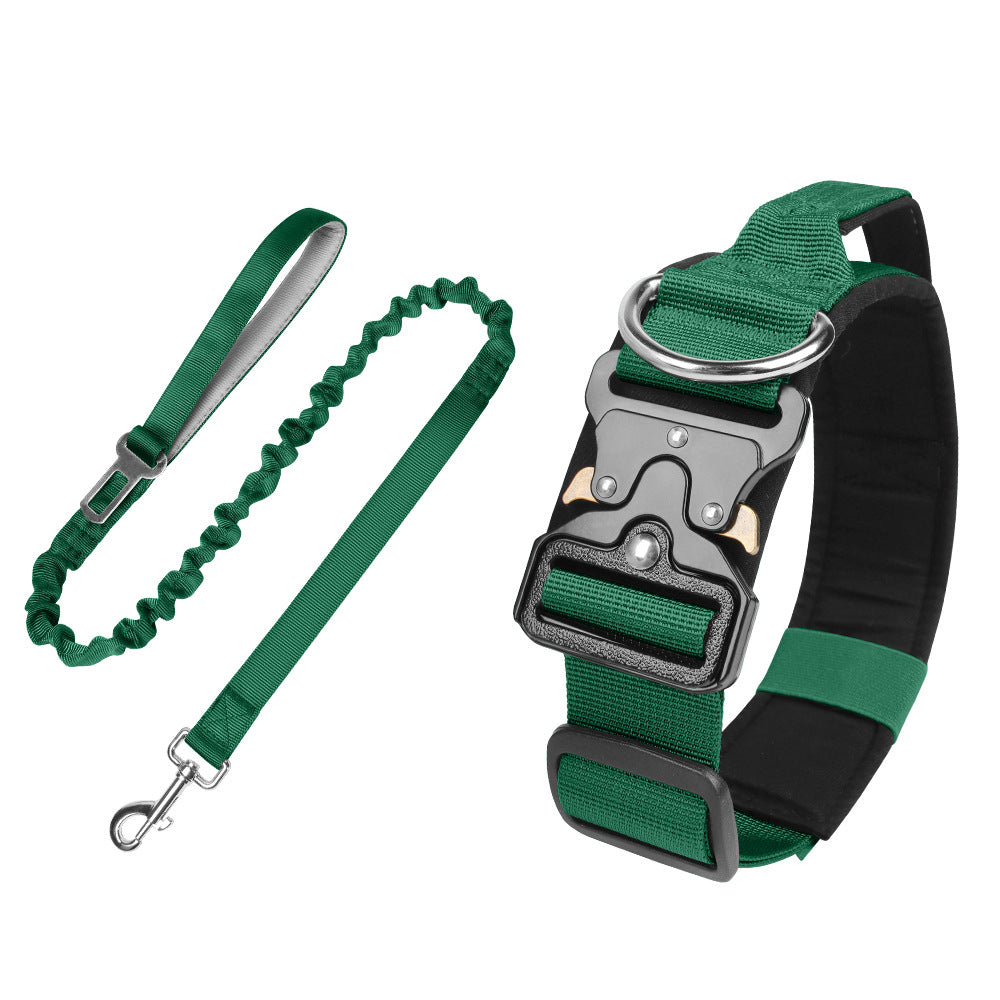 Tactical dog harness with front and back rings, available from Pet Royale UK