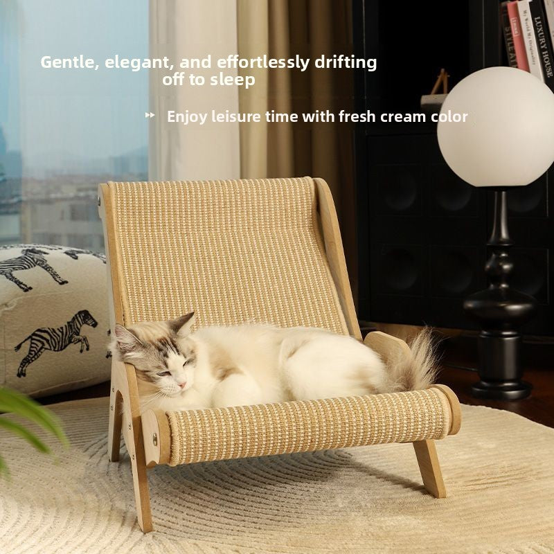 Replacement sisal scratch pad for cat lounger, detail photo 2