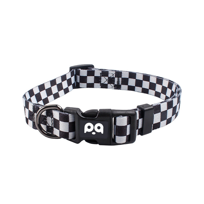 Fun printed dog collars, leads and harness sets