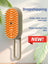 Electric Massaging Spray Comb with Silicone Tips, Anti-Static