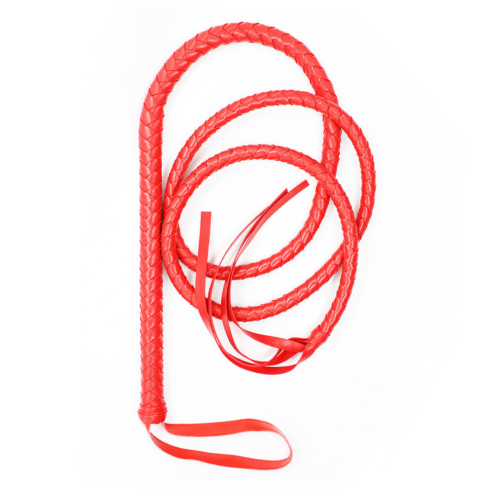 Long Leather Whip