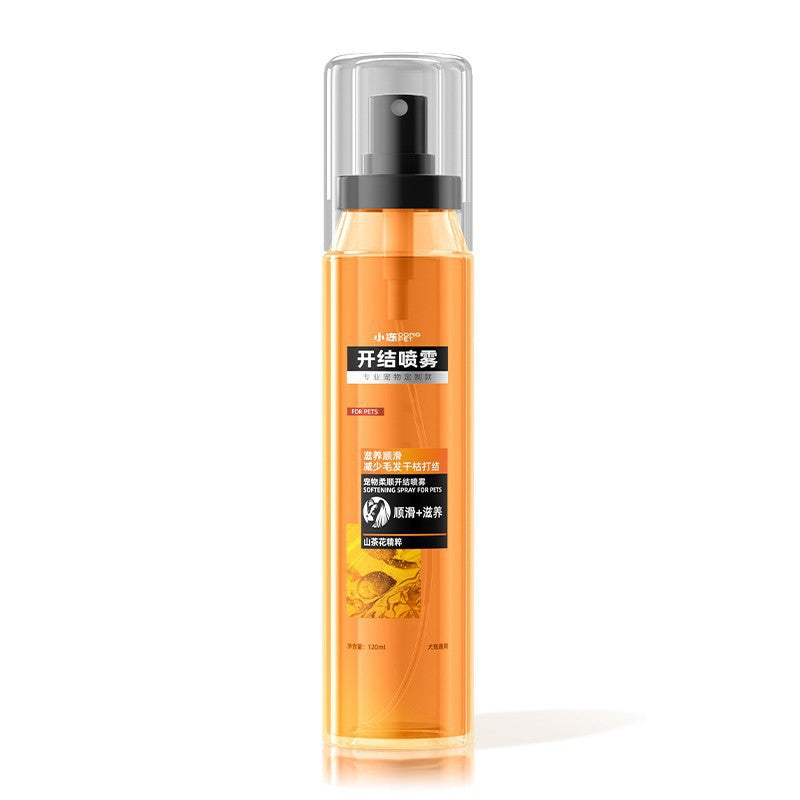 Anti-Static Pet Detangling Spray for Smooth Tangle-Free Coats