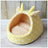 Enclosed Pet Kennel House with Soft Cushion for Dogs and Cats