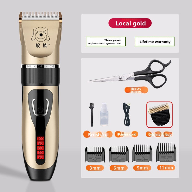Quiet rechargeable pet hair clipper, photo 14 of 17