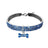 Sparkly rhinestone pet collars shown in eight pretty colourways
