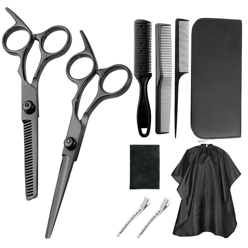 Stainless steel pet grooming scissors set with comb, photo 30 of 30