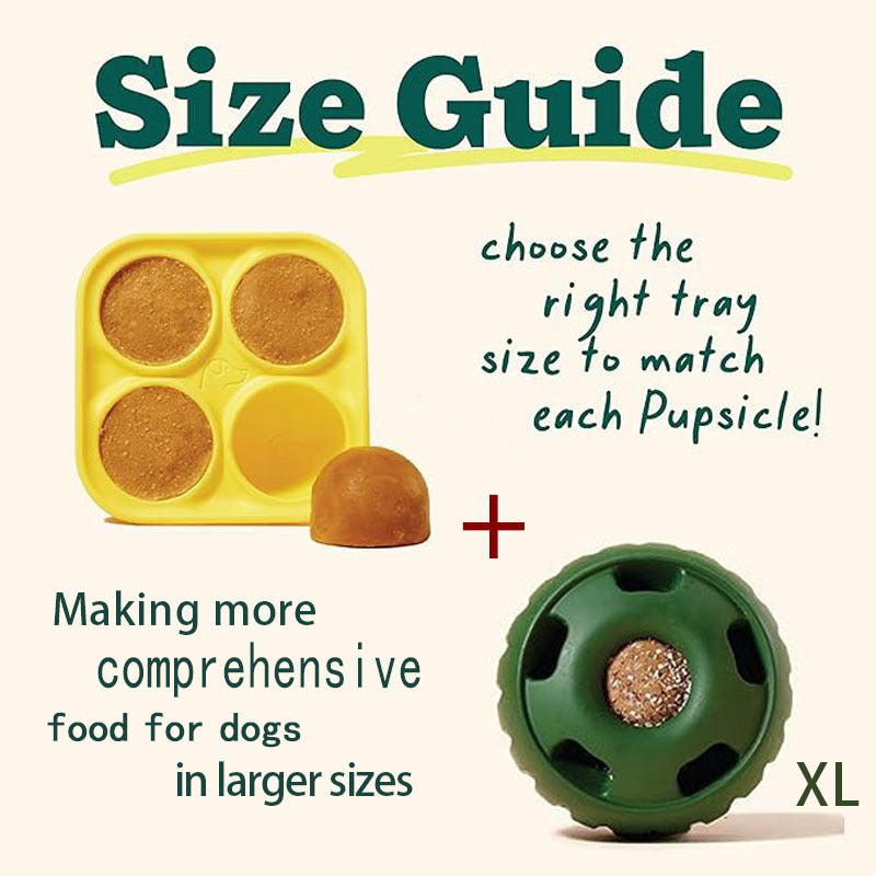 Silicone dog treat ball shown in six bright colours together - photo 4