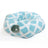 Navy and white striped foldable plush cat tunnel nest, view 10
