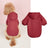 Classic hooded jumper for dogs and cats in Lavender, close-up detail