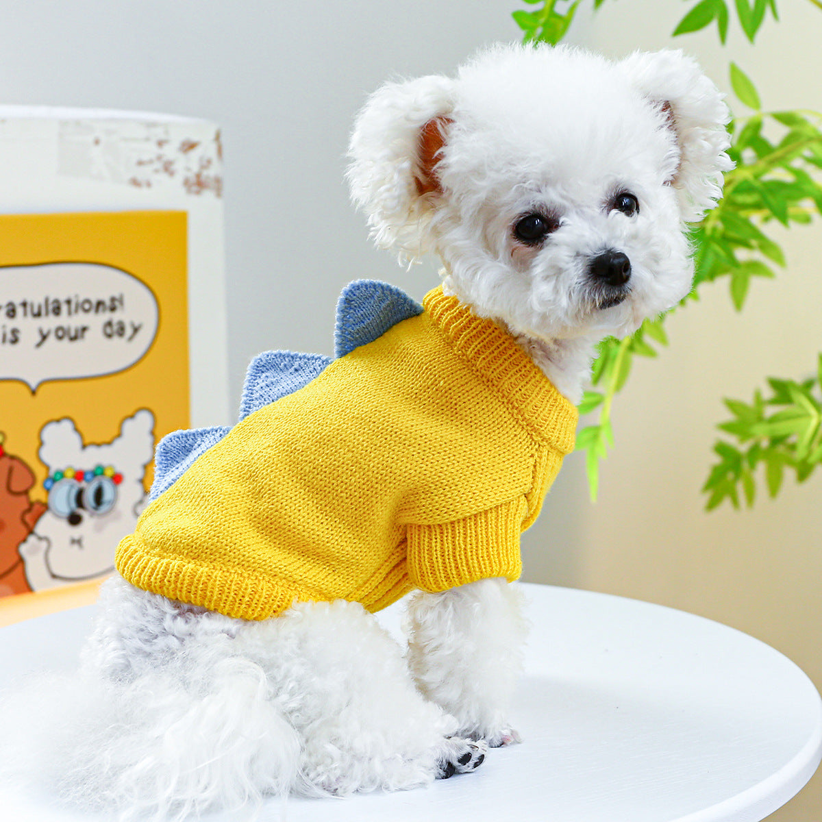 Wool knit jumper for dogs and cats, available in 19 styles, image 100