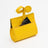 Round faux leather poo bag dispenser with clip, product image 3