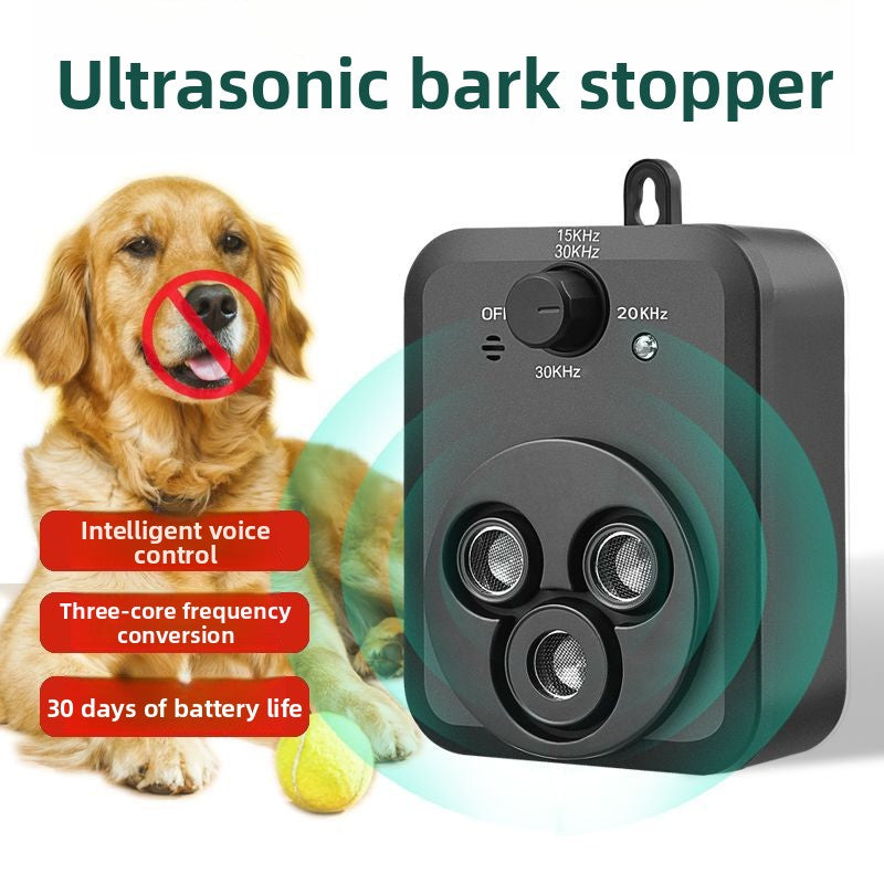 Mini Ultrasonic Dog Repeller and Bark Stopper Training Aid