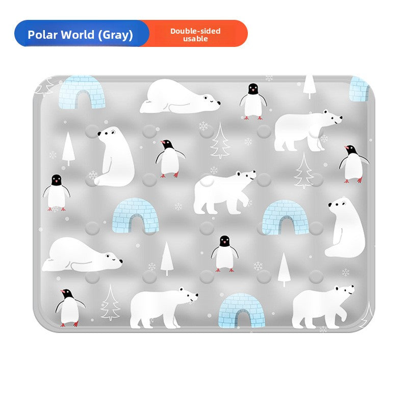 Printed gel cooling pad for cats, photo 19 of 23