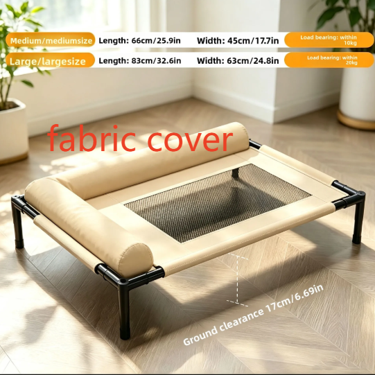 Replacement fabric cover for a raised pet camp bed frame, photo 19