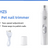 Rechargeable Pet Nail Grinder with Safety Cover, Low Noise