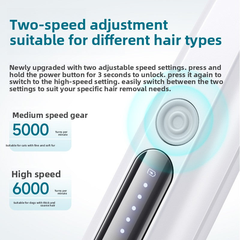 Waterproof Mini Paw Hair Shaver with Oil Bottle for Dogs and Cats