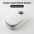 Timed Automatic Pet Feeder with Dry and Wet Food Compartments for Dogs and Cats