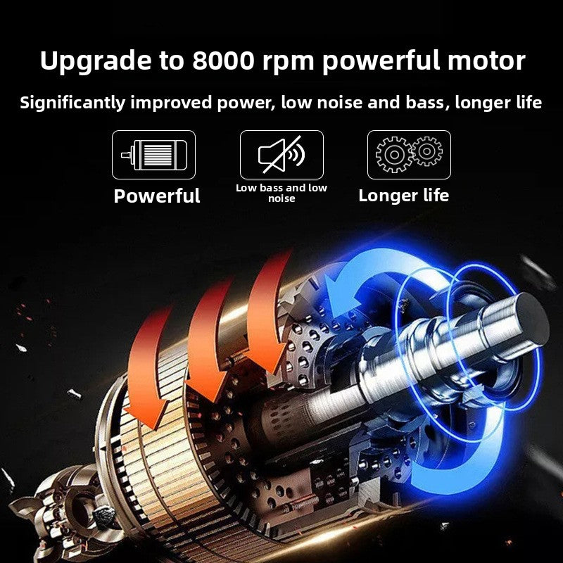 High Power Rechargeable Pet Nail Grinder with Protective Cover