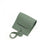 Round faux leather poo bag dispenser with clip, product image 9