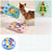 Puzzle Slow Feeder Toy Bowl for Dogs, Bite-Resistant PP Plastic, Choice of Shapes