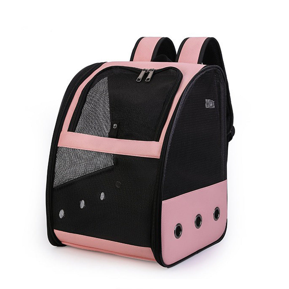 Bird travel backpack carrier with mesh windows for parrots, view 8