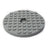 Round Silicone Pet Lick Pad with Suction Cup Base and Optional Scraper for Slow Feeding