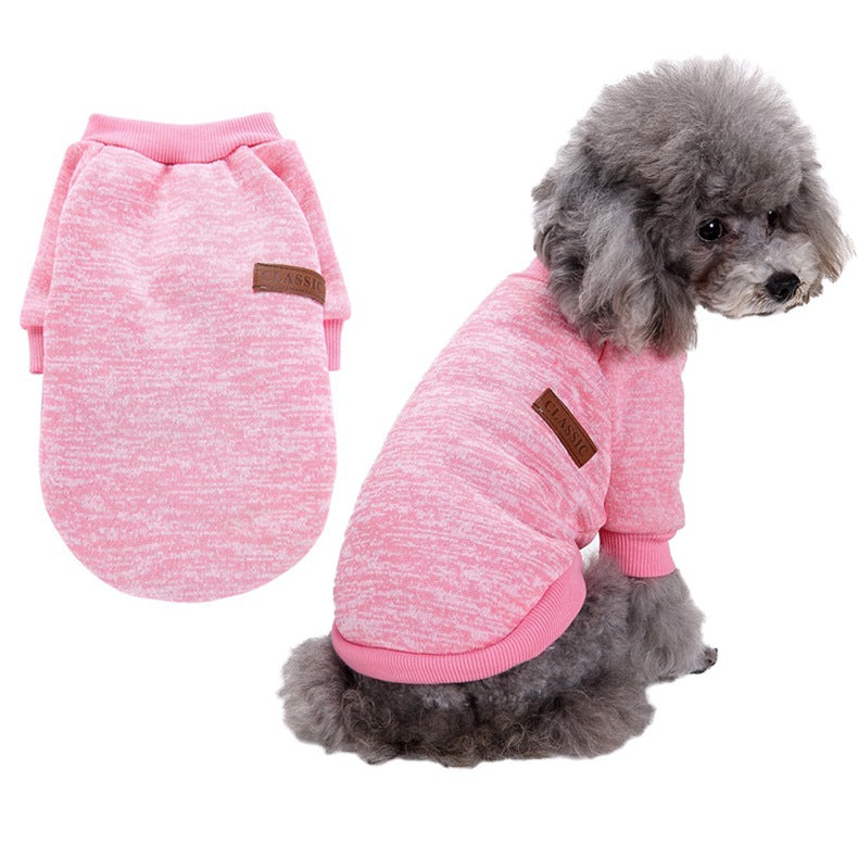 Soft knit fleece jumper for small dogs and cats, available in 12 colours, image 65