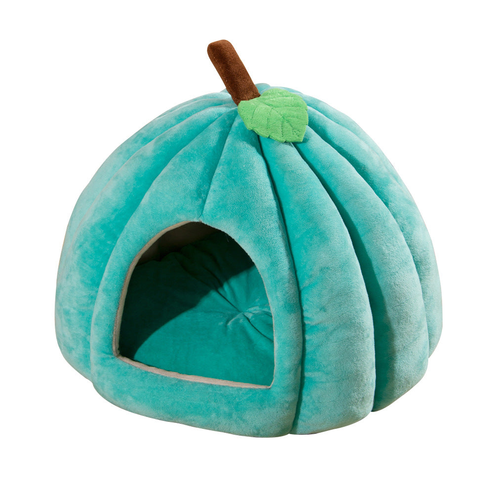 Semi-enclosed cloth kennel bed for cats and small dogs, product image 5