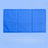 Blue gel-infused pet cooling pad with polyester cover, photo 7