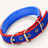 Padded nylon dog collar with foam lining, ideal for everyday use