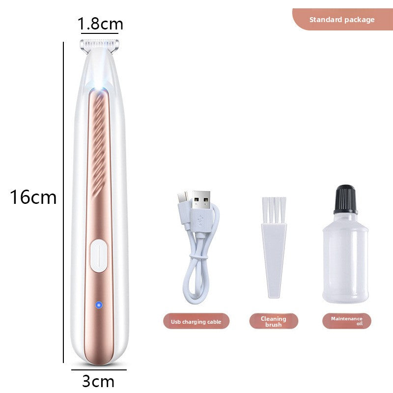 Silent Rechargeable Mini Paw Trimmer for Dogs and Cats