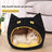 Halloween big mouth pet cave bed, detail photo 2