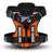 Reflective tactical dog harness and lead set, available from Pet Royale UK