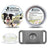 Pet Cat Dog Button Silicone Collar