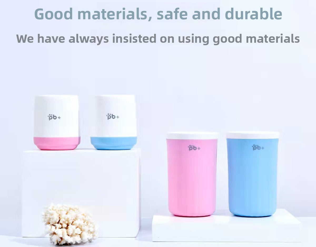 Silicone Paw Cleaning Cup Footbath with Handle Option for Dogs