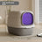 Fully Enclosed Cat Litter Box, Standard or UV Disinfecting