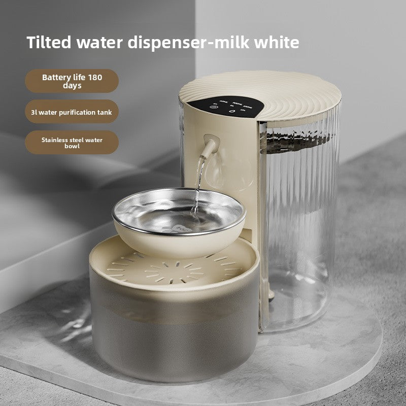 3L Smart Wireless Automatic Pet Water Dispenser, Detachable and Easy to Clean
