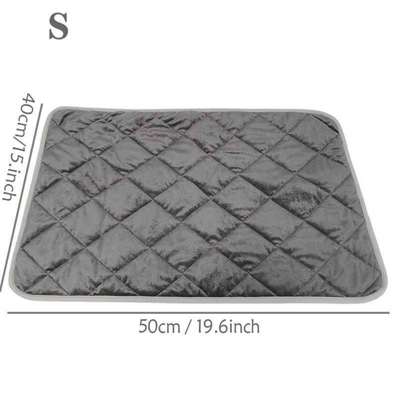 Heated pet pad with soft crystal velvet cover, photo 6 of 9