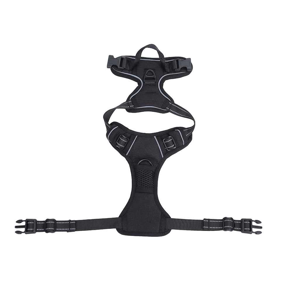 Reflective breathable nylon mesh dog harness, product image 24